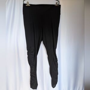 Fabletics Cashel Foldover Powerform Black Leggings